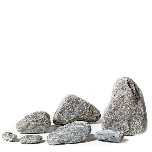 Alpine Silver Aquascaping Rocks - 8kg Retail Sealed Bag