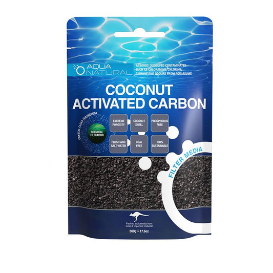 Activated Coconut Carbon Filter Media - 500G