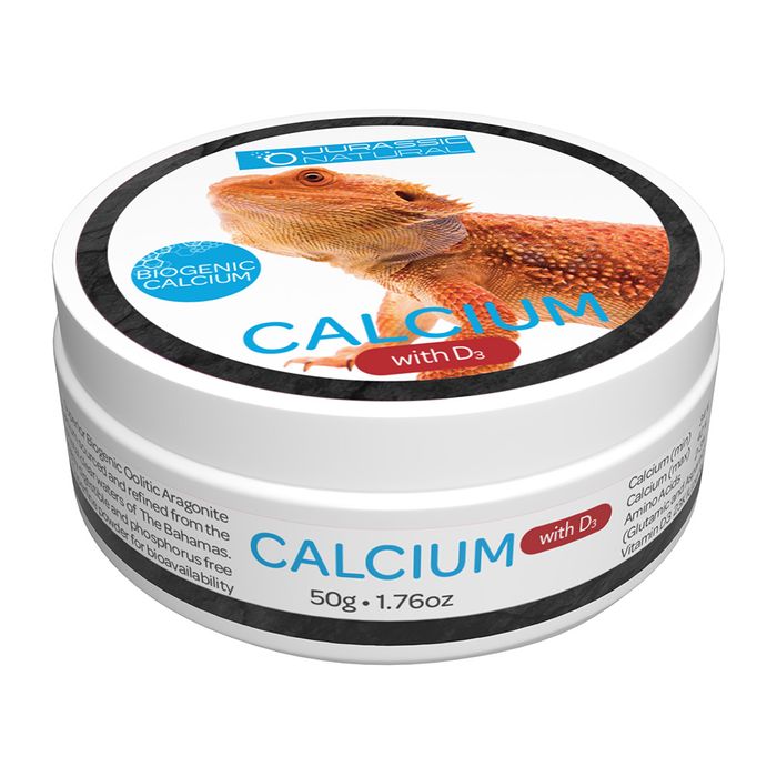 Calcium Powder With D3 for Reptiles - 50g | The Guppy Garden