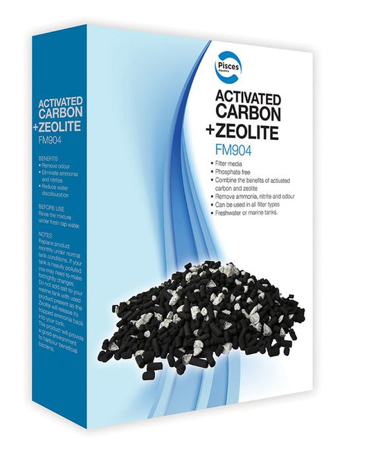 Pisces Aquatics Carbon+Zeolite Filter Media 400G